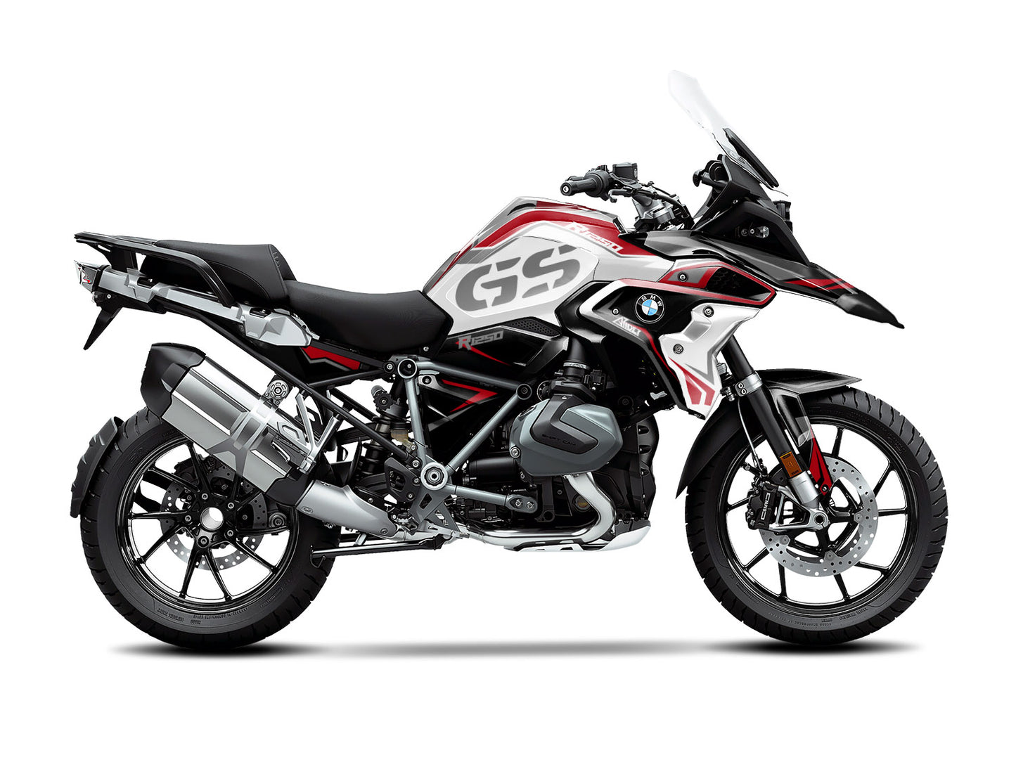Sticker kit suitable for 125/200/250/390 DUKE (from 2017) KTM models | INFERNO BLACK