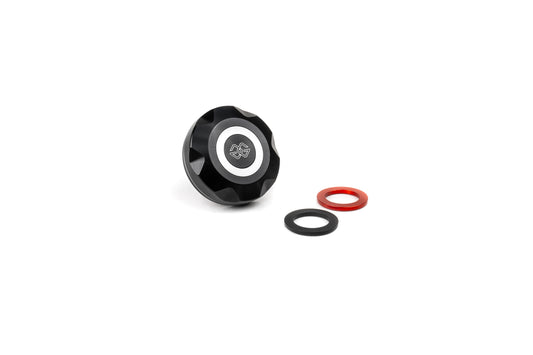 Gilles Ausgleichsbehälter Abdeckung | Kit | schwarz | passend für diverse Aprilia / BMW / Ducati / Harley / Kawasaki / KTM / Moto Guzzi & Yamaha - Modelle