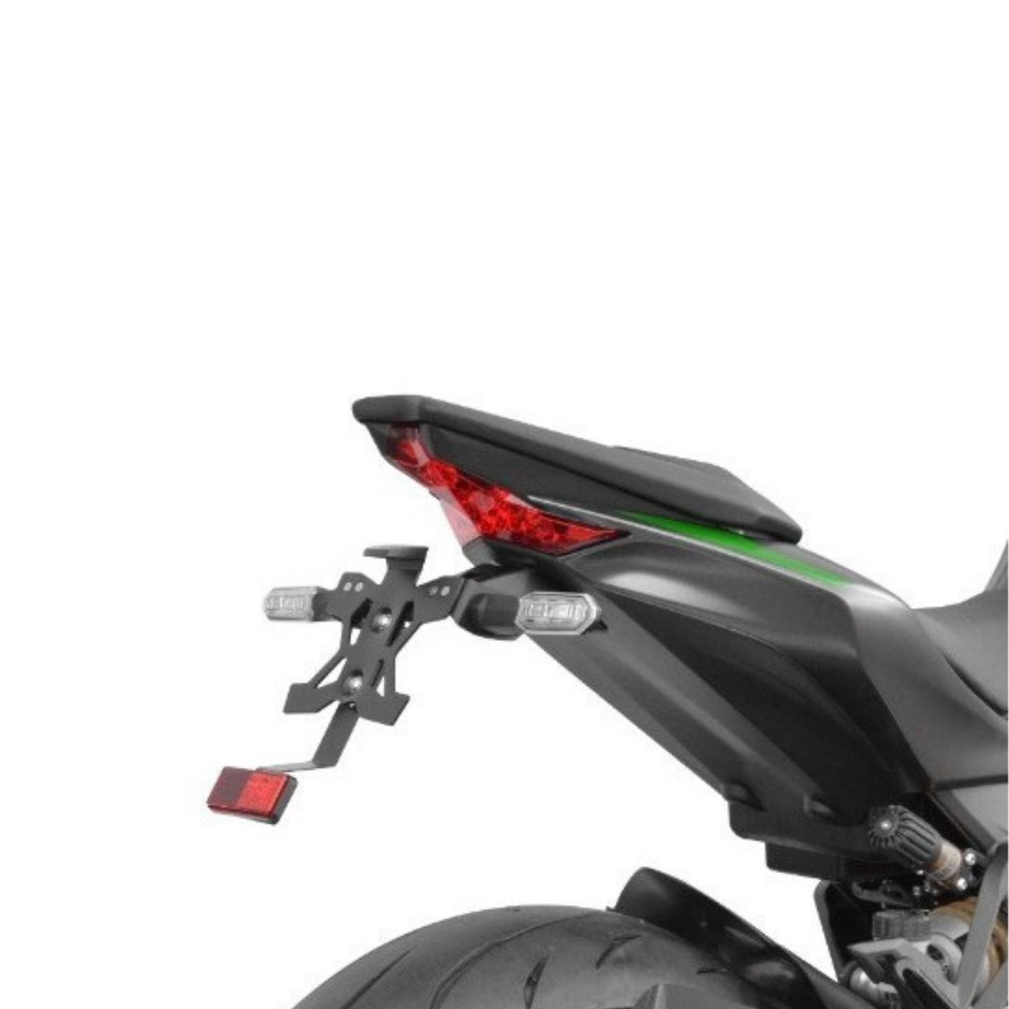 Top Block Racing Kennzeichenhalter | E-Nummer | passend für Kawasaki Z1100 / SE - Modelle (2026)