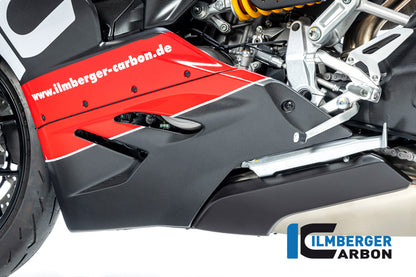 Ilmberger Carbon Verkleidungsunterteil | links | matt | passend für Ducati Panigale V2 - Modelle (2020-2024)