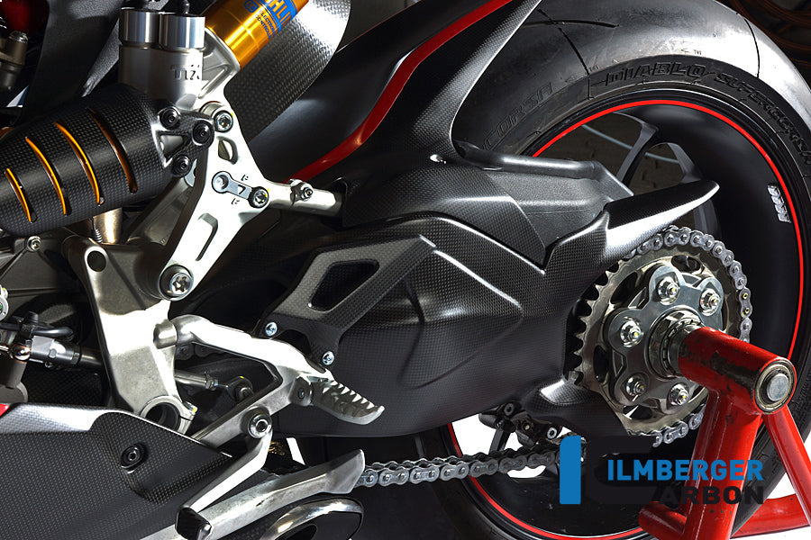 Ilmberger Carbon Schwingenabdeckung | matt | passend für Ducati Panigale 1299 & Panigale V2 - Modelle (ab 2015)
