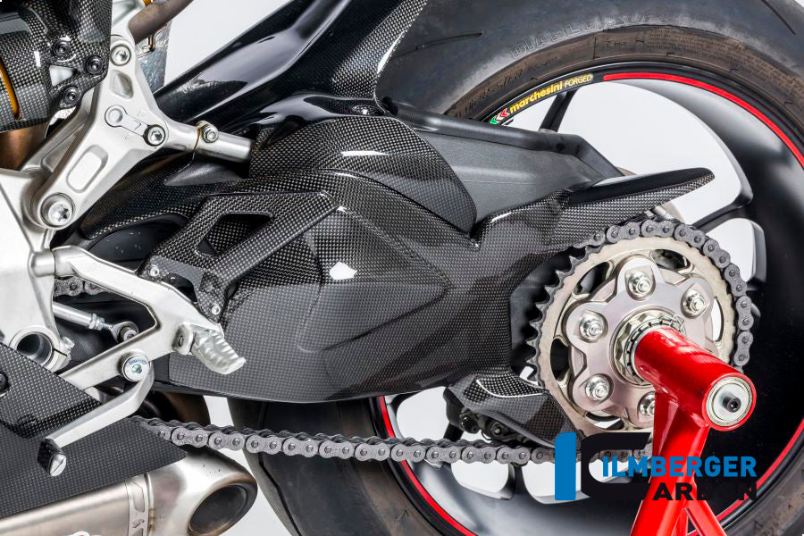 Ilmberger Carbon Schwingenabdeckung | glanz | passend für Ducati Panigale 1299 & Panigale V2 - Modelle (ab 2015)