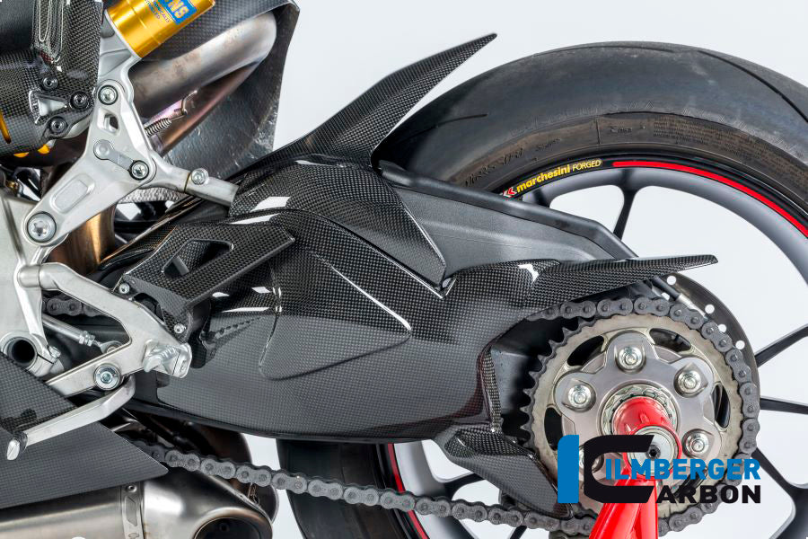 Ilmberger Carbon Schwingenabdeckung | glanz | passend für Ducati Panigale 1299 & Panigale V2 - Modelle (ab 2015)