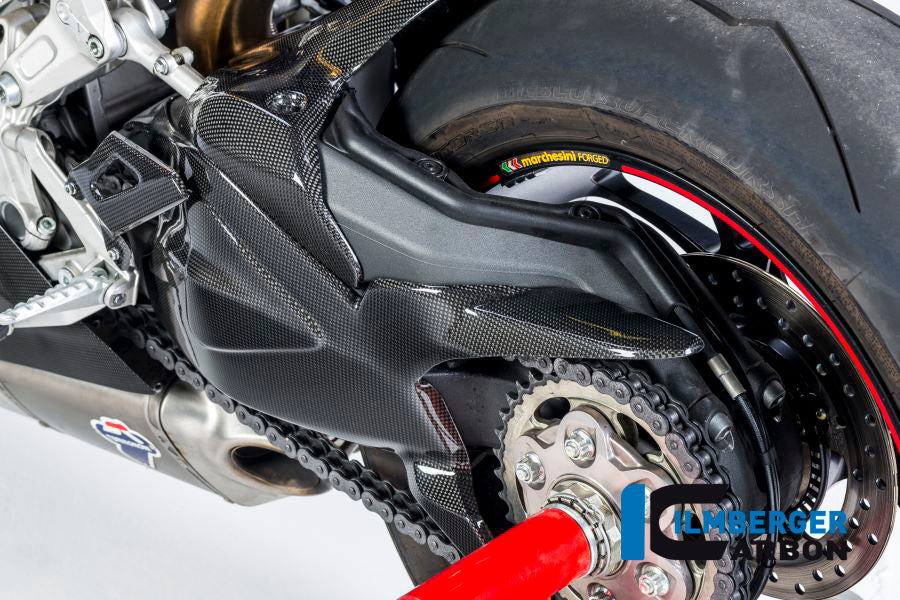 Ilmberger Carbon Schwingenabdeckung | glanz | passend für Ducati Panigale 1299 & Panigale V2 - Modelle (ab 2015)