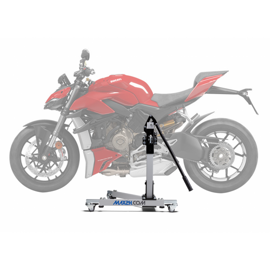 MAX2H Zentralständer EVOLIFT passend für Ducati Streetfighter V4 (2020-2022) | Komplettset