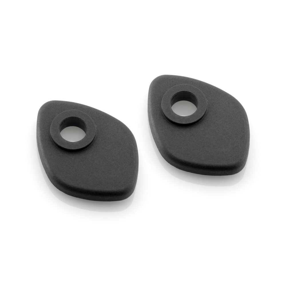Rizoma Montagesatz für Blinker | vorne | PAAR | Schwarz PVC