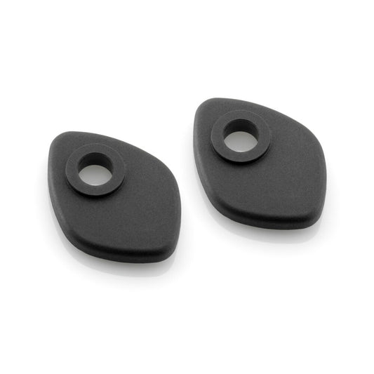 Rizoma Montagesatz für Blinker | vorne | PAAR | Schwarz PVC