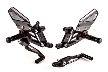 Gilles Fußrastenanlage FXR | passend für BMW S 1000 R & BMW S 1000 RR - Modelle
