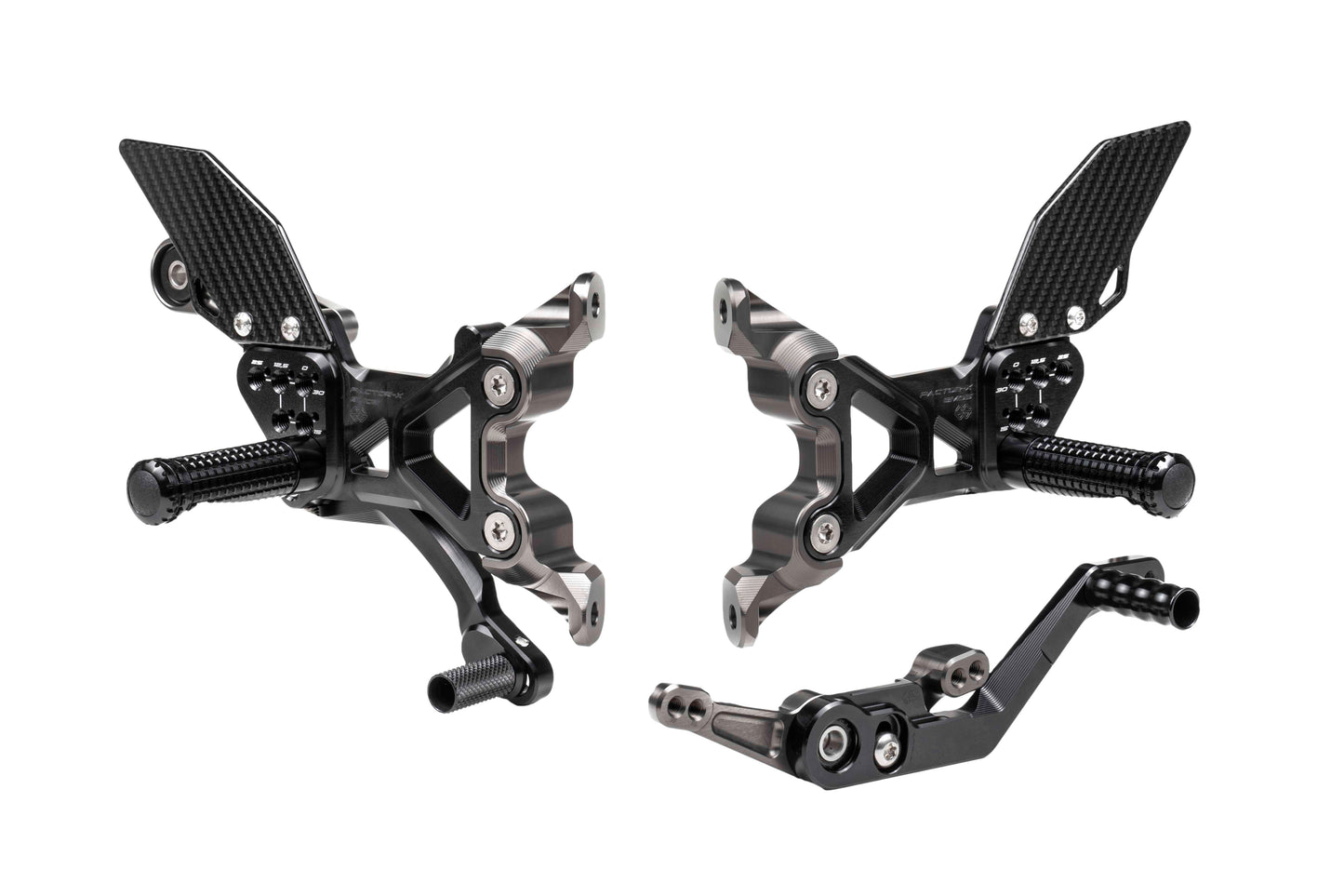 Gilles Fußrastenanlage FXR | passend für BMW M 1000 RR & BMW S 1000 RR - Modelle (2019-2024)