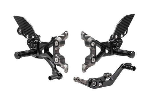 Gilles Fußrastenanlage FXR | passend für BMW M 1000 RR & BMW S 1000 RR - Modelle (2019-2024)
