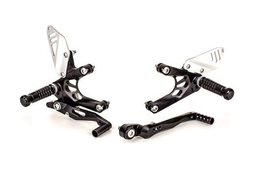 Gilles Fußrastenanlage FXR | passend für Honda CB 650 F / CB 650 R Neo Sports Cafe / CB 650 R / CBR 650 F & CBR 650 R - Modelle