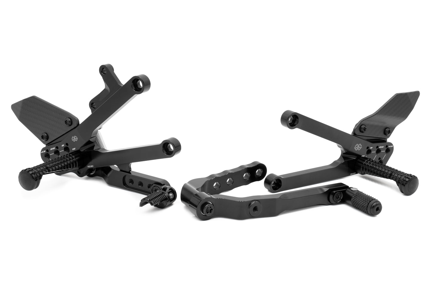 Gilles Fußrastenanlage FXR2 | verstellbar | NUR RENNSTRECKE | passend für Honda CBR 1000 RR-R / SP SC82 - Modelle