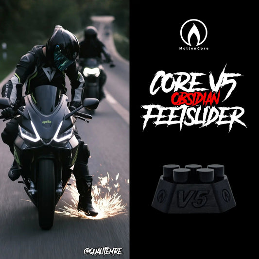 MoltenCore | CoreV5 Obsidian | Fußschleifer | Feetslider