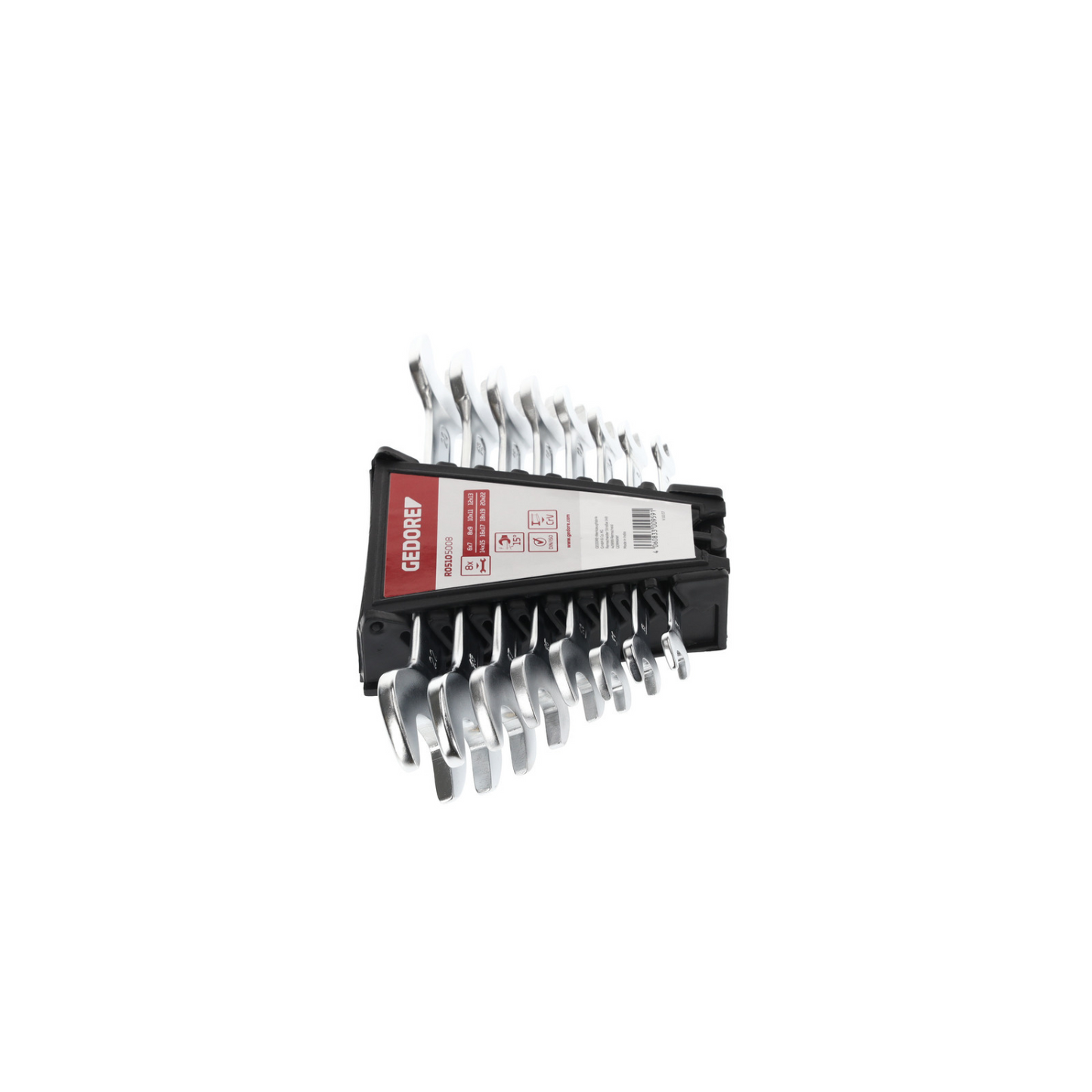 GEDORE red R05105008 Doppelmaulschlüssel Satz 6-22 mm 8-teilig