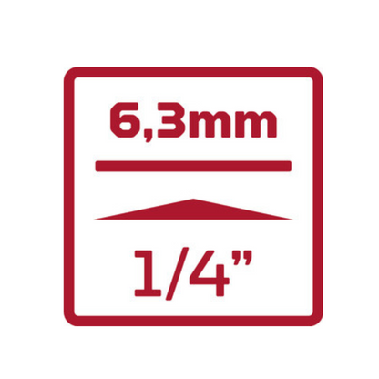 GEDORE red R47110014 Bithalter 1/4 6-kant x 1/4 6-kant magnetisch 75 mm