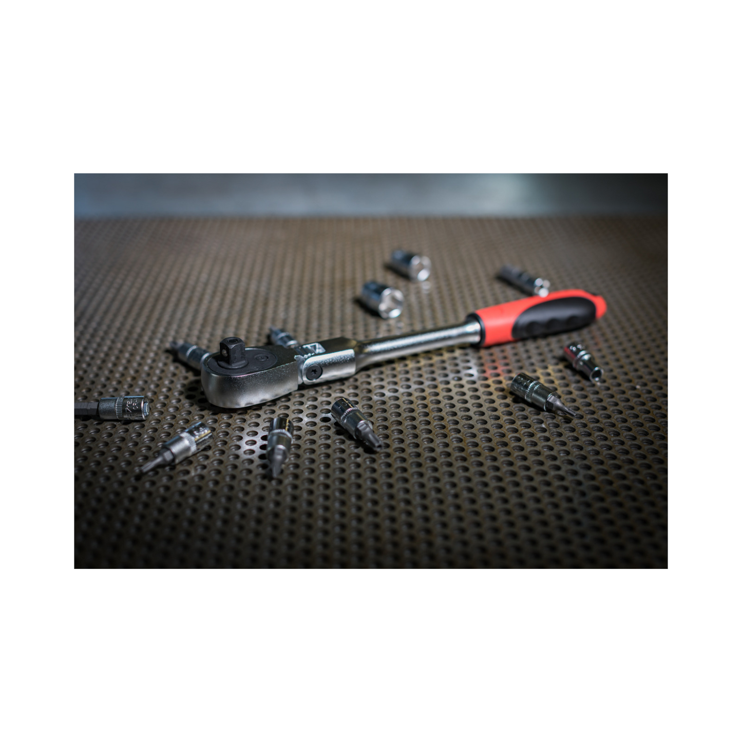 GEDORE red R60120027 2K-Gelenk-Umschaltknarre 1/2 292 mm RSW5°