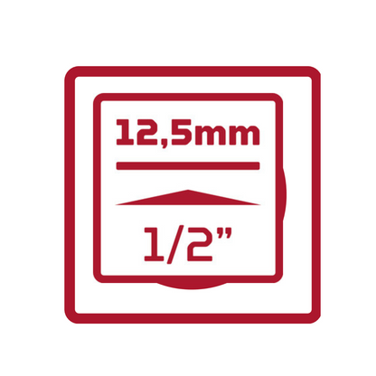 GEDORE red R62551710 Schraubendrehereinsatz 1/2" 17 mm Länge 55 mm