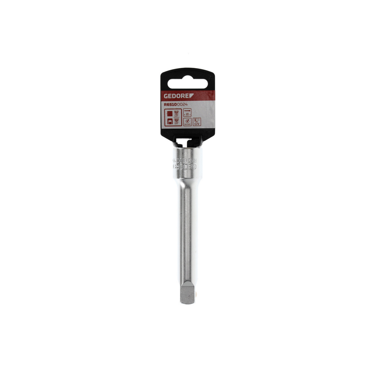 GEDORE red R65100024 Steckschlüssel-Verlängerung 1/2" 125mm