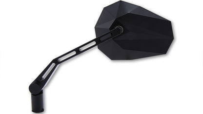 HIGHSIDER Stealth-X1 Spiegel | Lenkerspiegel | schwarz | E-geprüft | PAAR