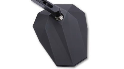 HIGHSIDER Stealth-X1 Spiegel | Lenkerspiegel | schwarz | E-geprüft | PAAR