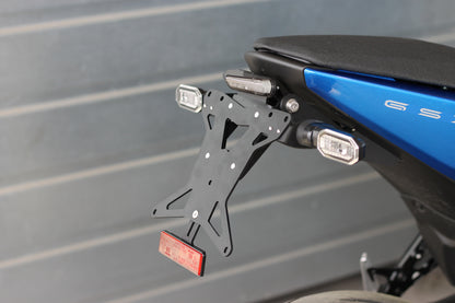 MG Biketec Kurzes Heck - Kennzeichenträger - Kennzeichenhalter | diverse Länder | passend für Suzuki GSX-8R - Modelle (2024-2026)
