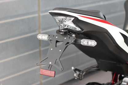 MG Biketec Kurzes Heck - Kennzeichenträger - Kennzeichenhalter | diverse Länder | passend für Kawasaki Z900 - Modelle (2020-2024)