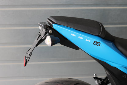 MG Biketec Kurzes Heck - Kennzeichenträger - Kennzeichenhalter | diverse Länder | passend für Suzuki GSX-8S - Modelle (2023-2026)