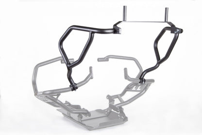 Outback Motortek | Oberer Sturzbügel | Weiss | passend für BMW R 1250 GS - Modelle (2019-2023)