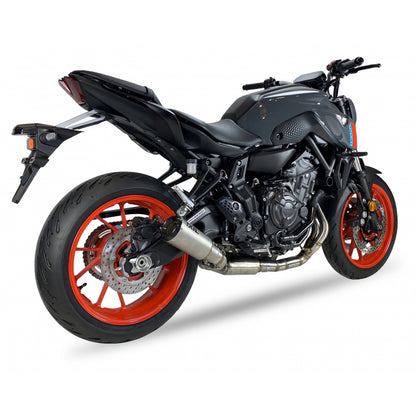 IXIL RC Full Exhaust System | Edelstahl / Carbon | CY9257RC | ECE | passend für Yamaha Tracer 7 (RM30) - Modelle (2020-2024)