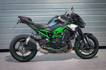 MG Biketec Kurzes Heck - Kennzeichenträger - Kennzeichenhalter | diverse Länder | passend für Kawasaki Z900 - Modelle (2025)