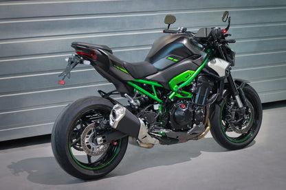 MG Biketec Kurzes Heck - Kennzeichenträger - Kennzeichenhalter | diverse Länder | passend für Kawasaki Z900 - Modelle (2025)
