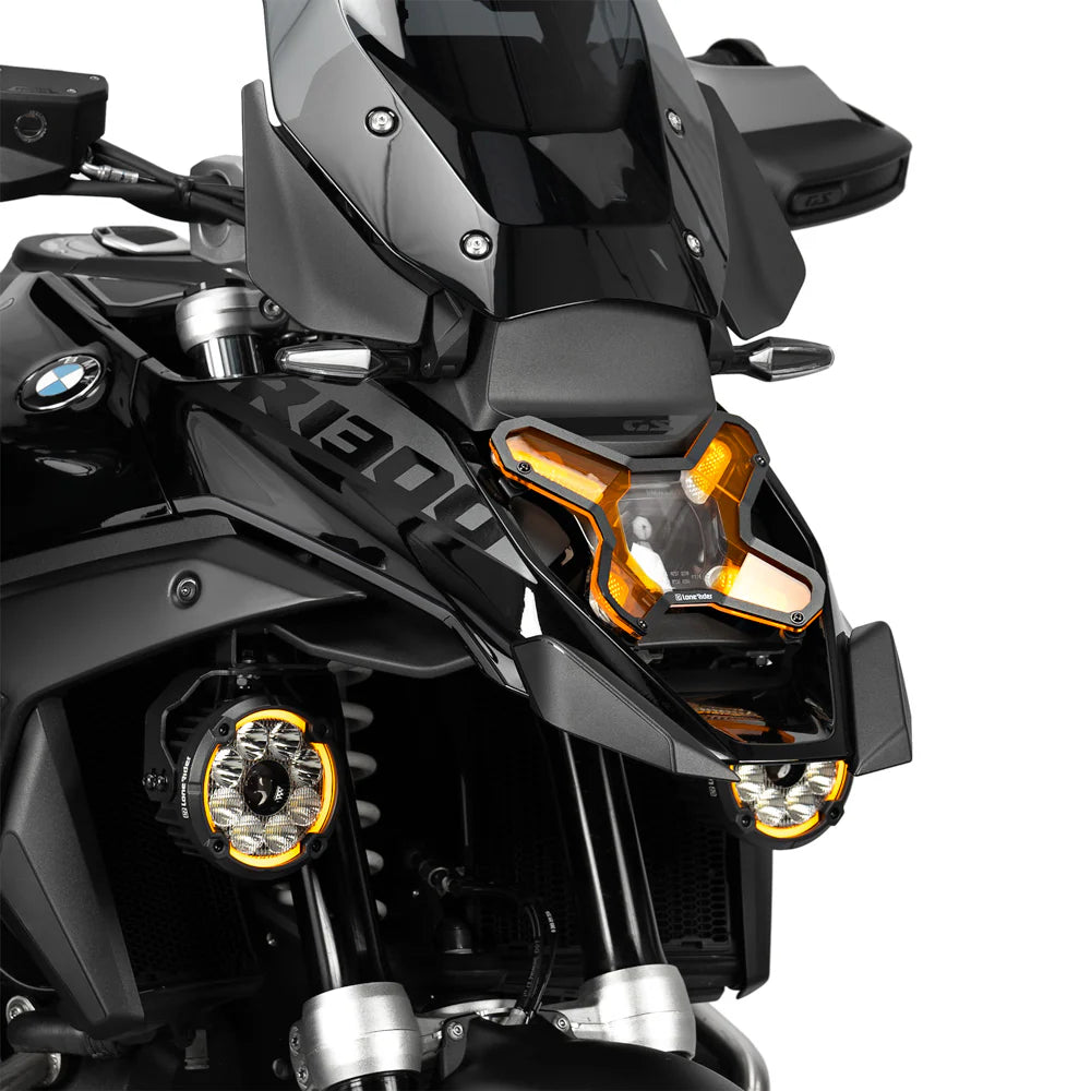 LoneRider | Scheinwerferschutz-Kit | 1. Charge | passend für BMW R 1300 GS - Modelle