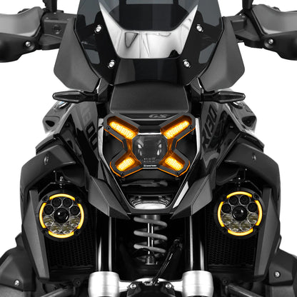LoneRider | Scheinwerferschutz-Kit | 1. Charge | passend für BMW R 1300 GS - Modelle
