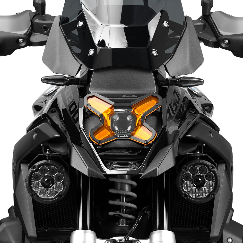 LoneRider | Scheinwerferschutz-Kit | 1. Charge | passend für BMW R 1300 GS - Modelle