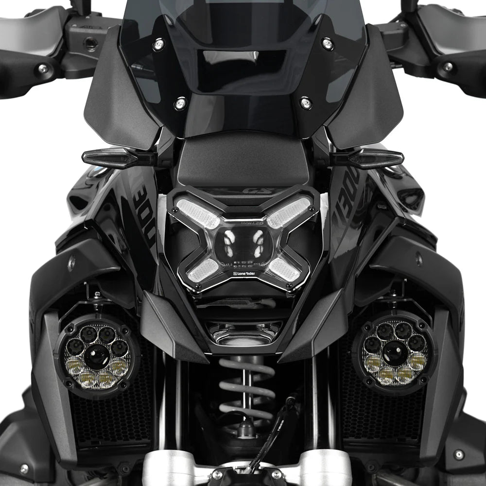 LoneRider | Scheinwerferschutz-Kit | 1. Charge | passend für BMW R 1300 GS - Modelle