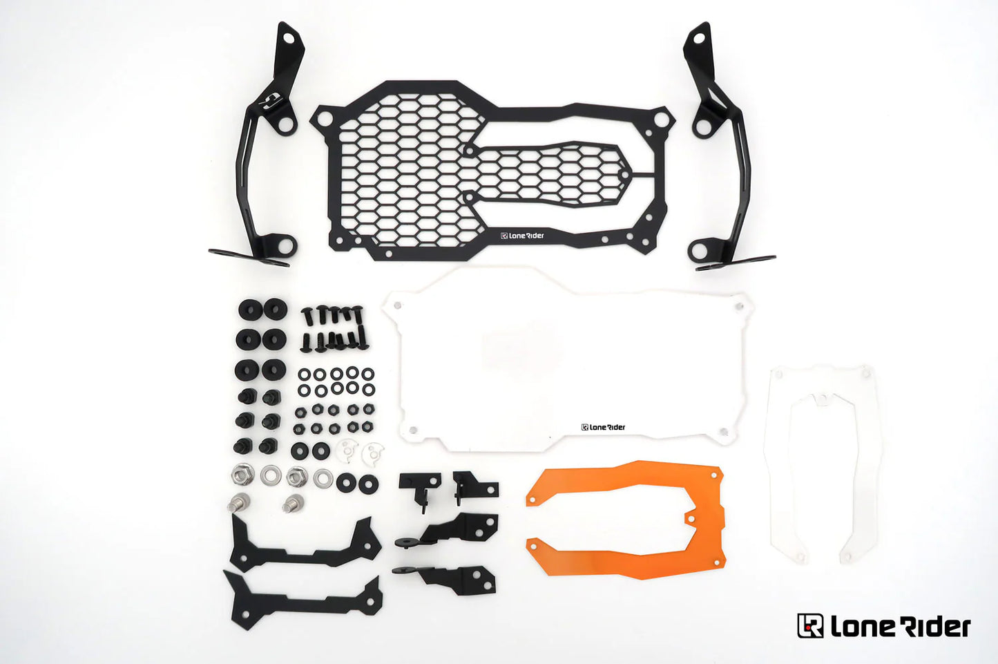 LoneRider | Scheinwerferschutz-Kit | passend für BMW R 1200 / R 1250 GS / ADV (LC) (Flüssigkeitskühlung) - Modelle