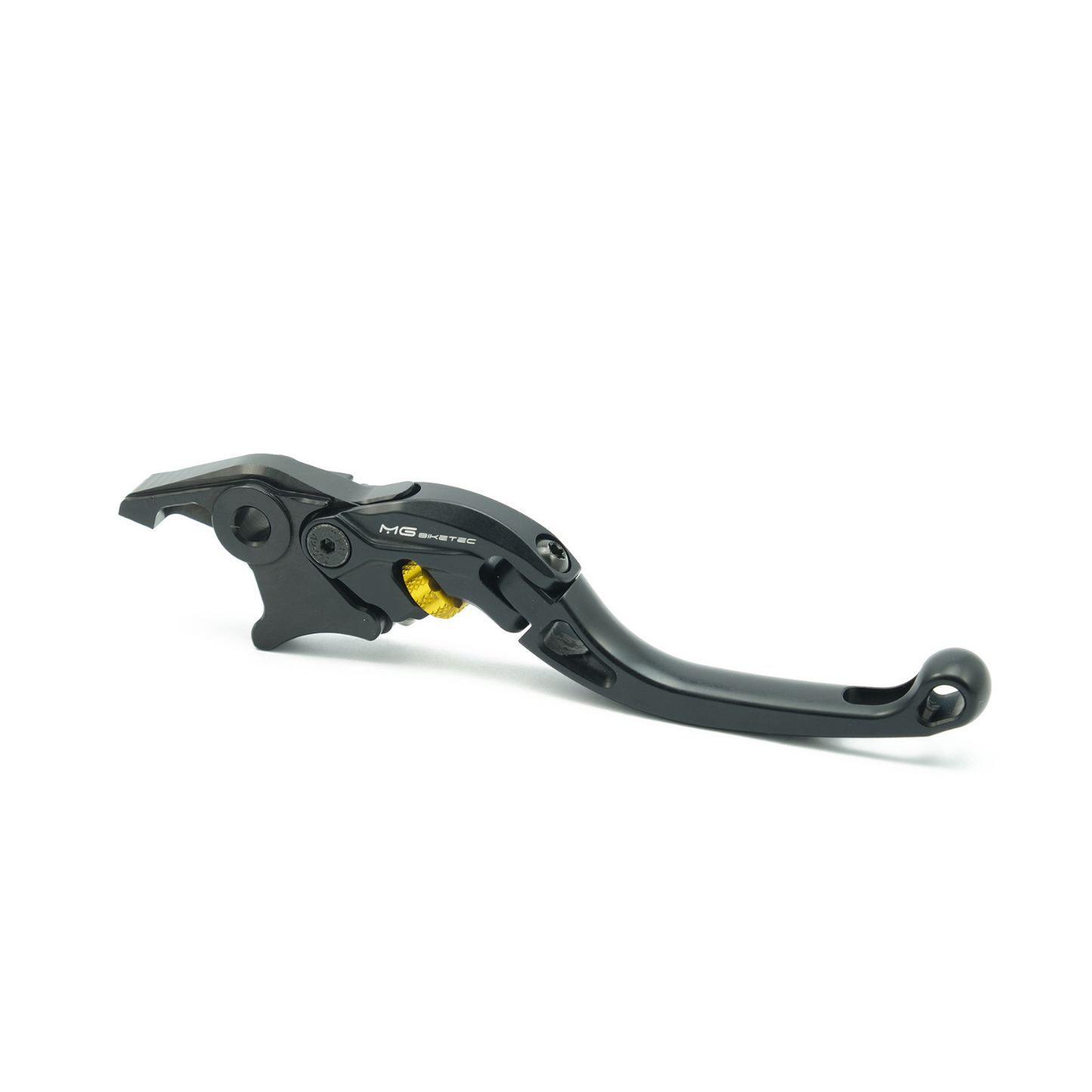 MG Biketec ClubSport Bremshebel | Einzeln | kurz | klappbar | mit ABE - D - A - CH | passend für Kawasaki Z1000/ABS - Modelle (2007-2009)