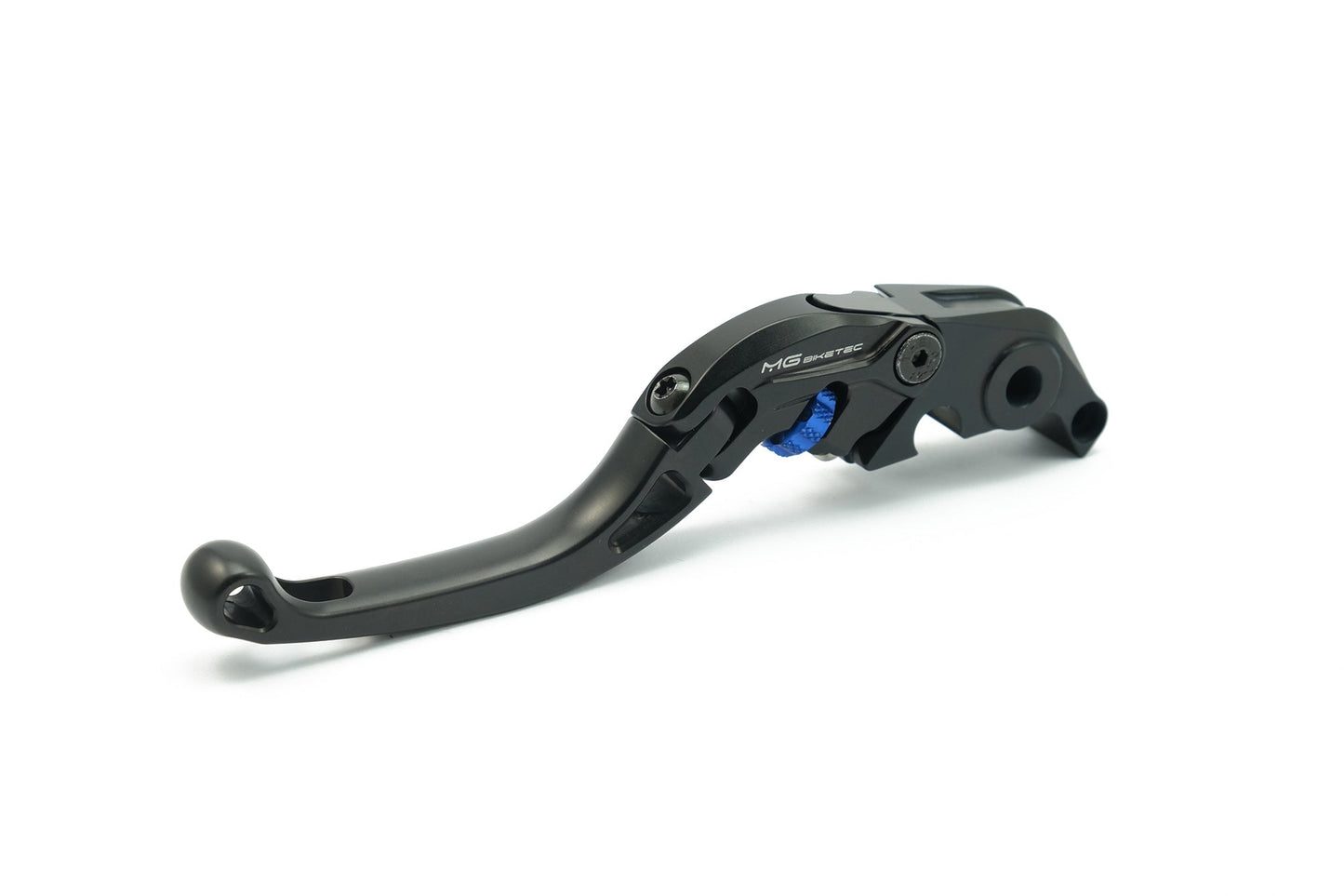 MG Biketec ClubSport Kupplungshebel | Einzeln | kurz | klappbar | mit ABE - D - A - CH | passend für Yamaha MT-07/Moto Cage (Euro 4) - Modelle (2017)
