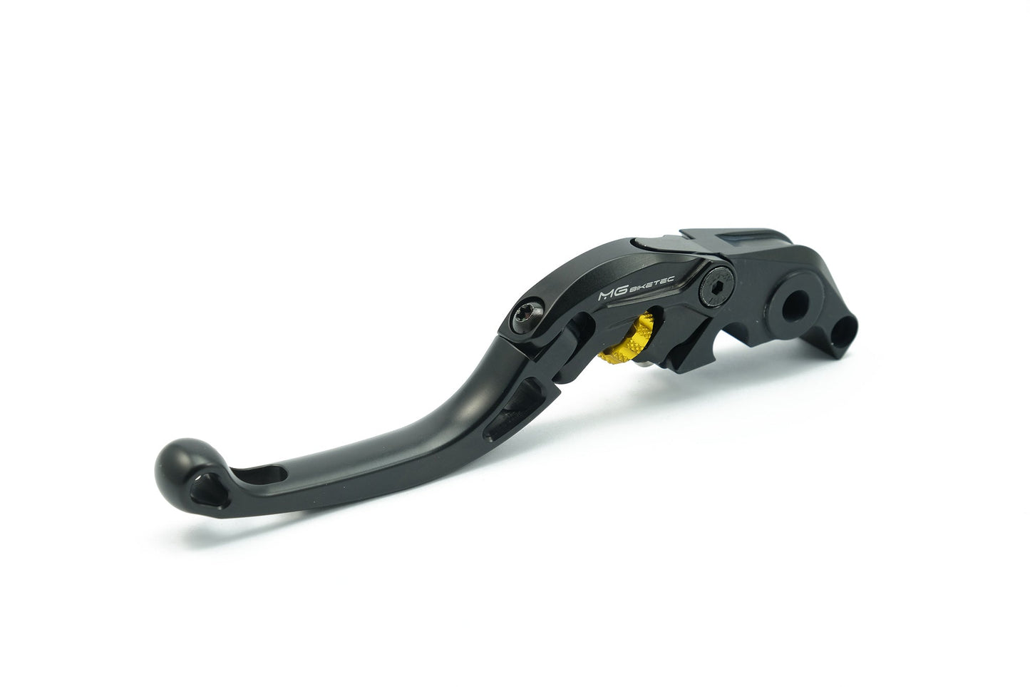 MG Biketec ClubSport Kupplungshebel | Einzeln | kurz | klappbar | mit ABE - D - A - CH | passend für Yamaha MT-07/Moto Cage (Euro 4) - Modelle (2017)