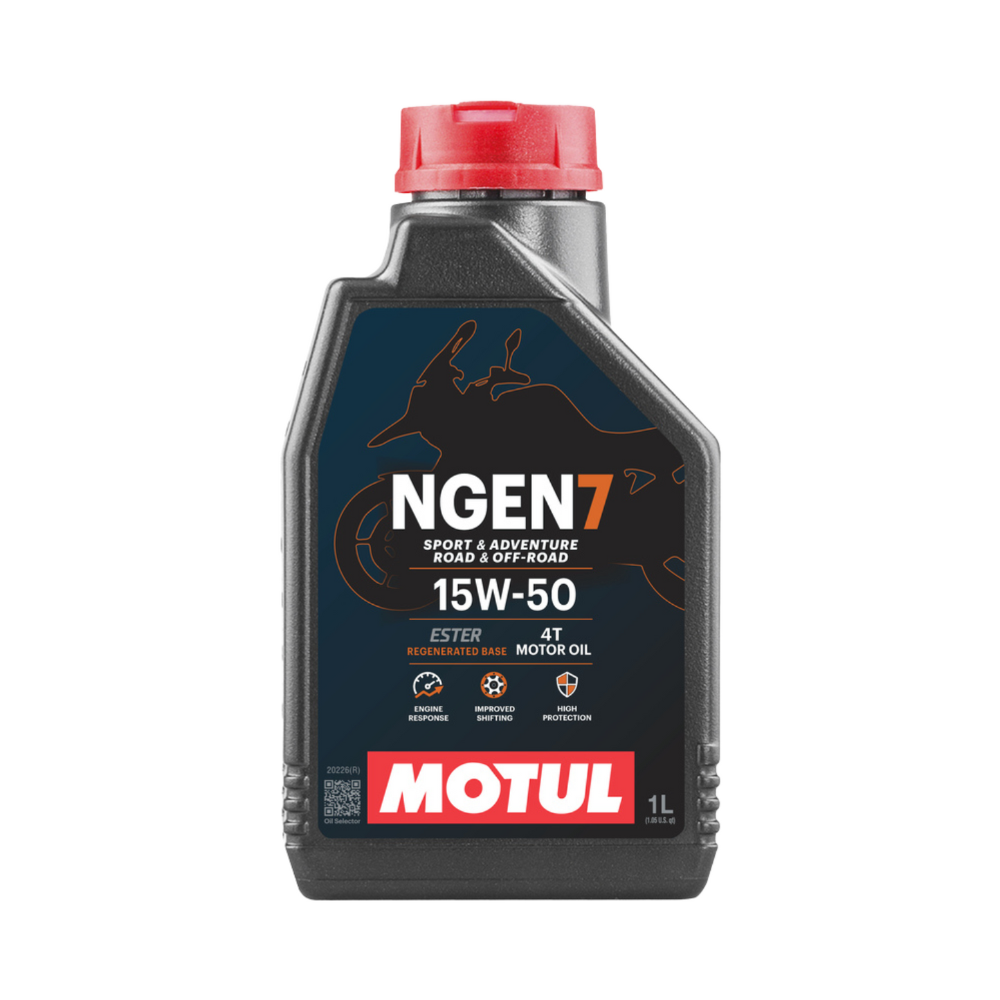 Motul NGEN 7 Motoröl | 15W-50 | 4-Takt | Halbsynthetik | 1L Flasche