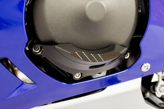 Gilles Motorschutzprotektor | BLACK | Links | passend für Yamaha YZF-R6 (RJ27) - Modelle (2017-2020)