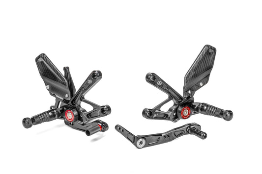 Gilles Fußrastenanlage MUE2 | passend für Yamaha YZF-R1 & YZF-R1M - Modelle