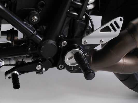 Gilles Fußrastenanlage RCT10GT | verstellbar | ABE | passend für BMW R 1200 R / Classic / R Nine T - Modelle