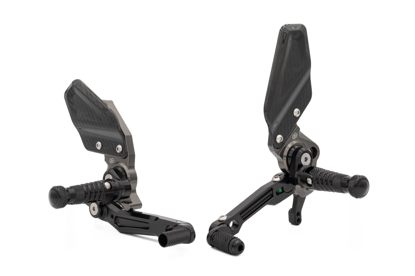 Gilles Fußrastenanlage RCT10GT | verstellbar | BLACK-GREY | passend für Indian FTR 1200 / S / R - Modelle (2019-)