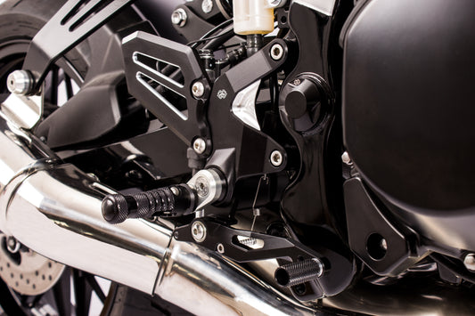 Gilles Fußrastenanlage RCT10GT | verstellbar | passend für Kawasaki Z900RS & Z900RS Cafe - Modelle