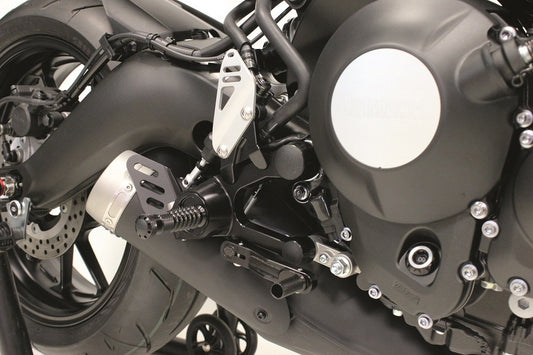 Gilles Fußrastenanlage RCT10GT | verstellbar | ABE | passend für Yamaha FZ-09 / MT-09 / MT-09 Street Rally & XSR 900 - Modelle
