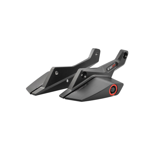 Top Block Racing Sturzpads | PAAR | passend für Aprilia Tuono V4 1100 / Factory - Modelle (2021-2024)