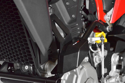 Top Block Racing Sturzpads | PAAR | passend für Ducati Hypermotard 698 Mono / RVE - Modelle (2024)