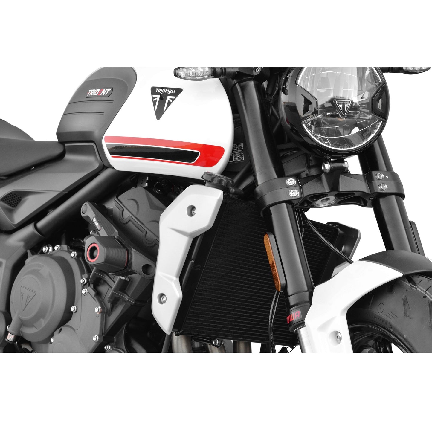 Top Block Racing Sturzpads | PAAR | passend für Triumph Trident 660 - Modelle (2021-2024)