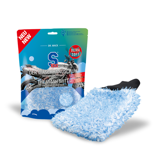 S100 DER Waschhandschuh - Premium | Mikrofaser 1 Stck.
